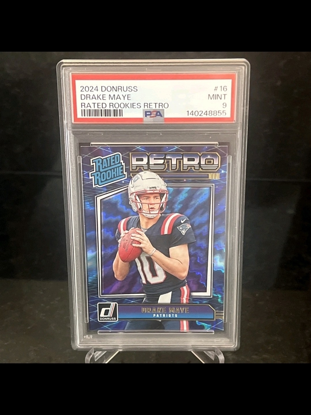 PSA 9 DRAKE MAYE RATED ROOKIE RETRO CARD
